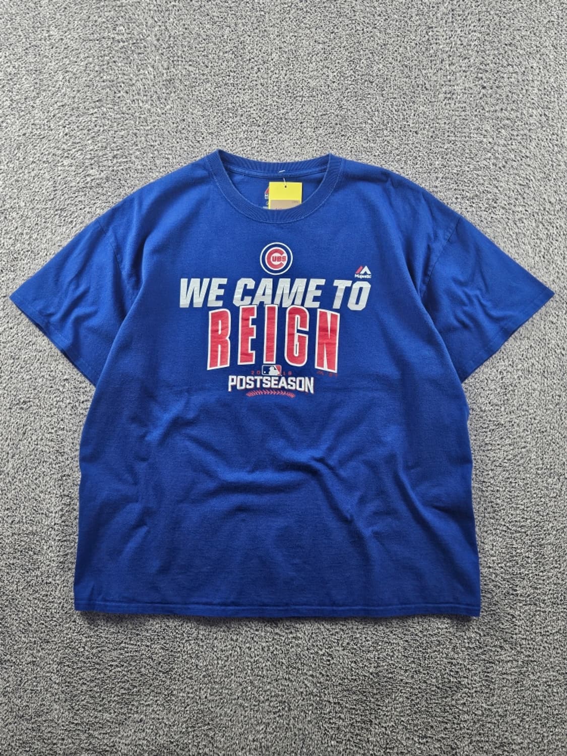 마제스틱 시카고 컵 포스트 시즌 반팔 티셔츠 ( XL ) / 11439 상품이미지1