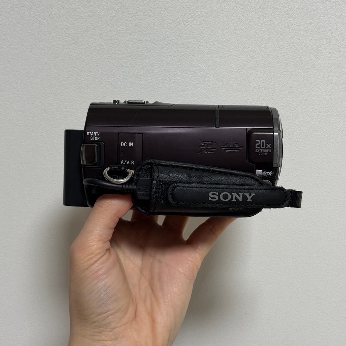 SONY HDR-CX590V 소니캠코더 소니핸디캠 빈티지캠코더 디카 상품이미지4
