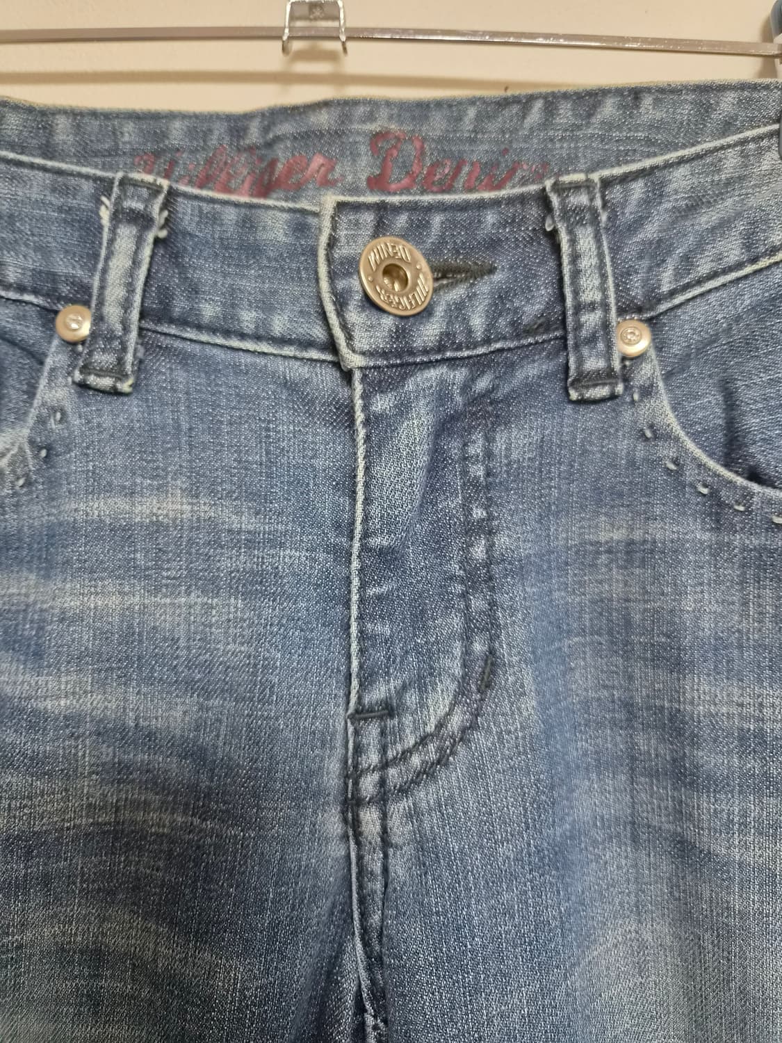 타미힐피거Tommy 부츠컷 워싱 데님 28 P-182 상품이미지4