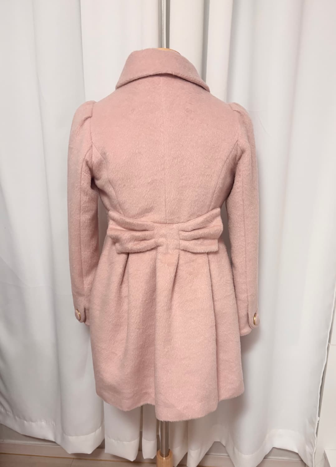 허니 번치 히메갸루 양산형 딸기우유 리본 코트 상품이미지2