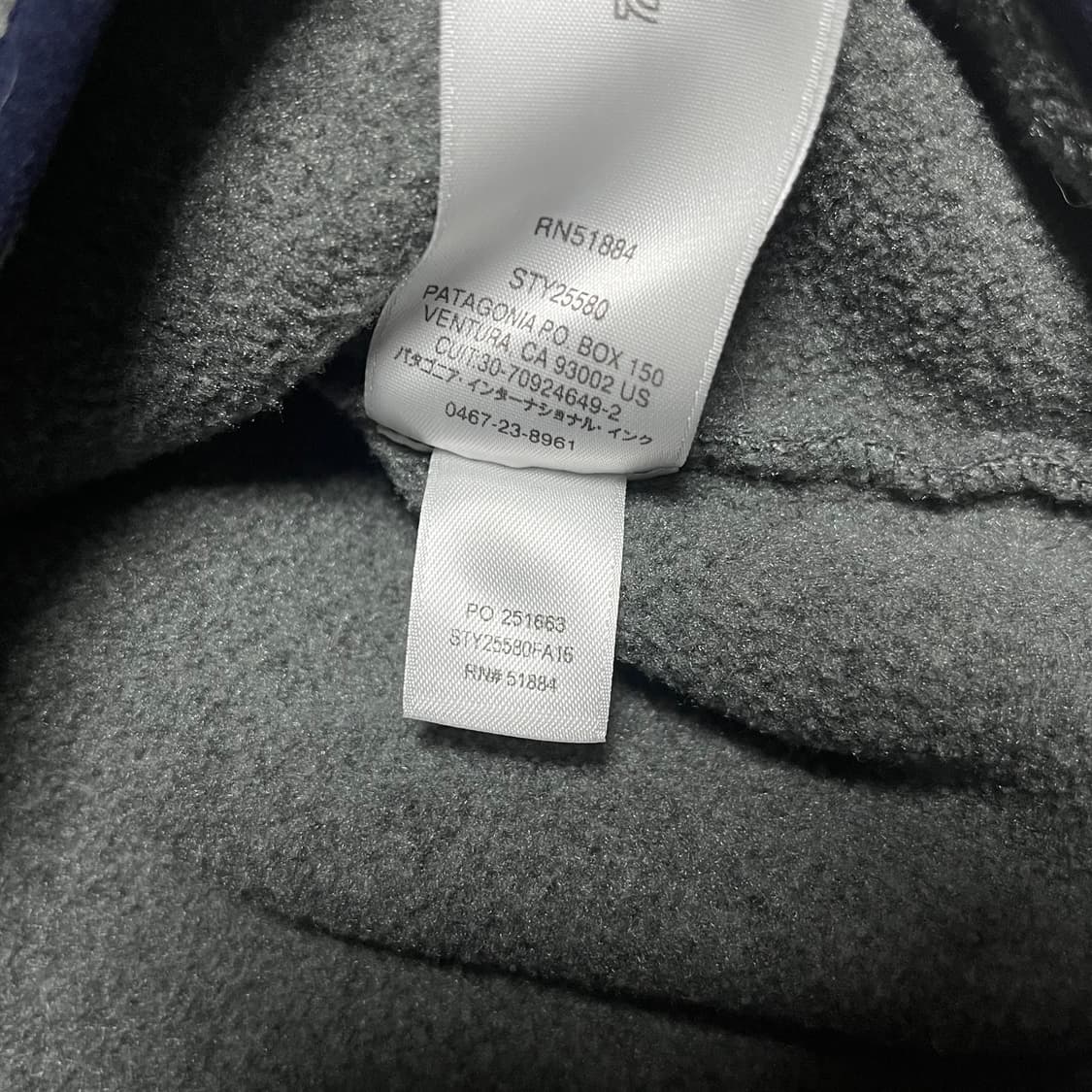 파타고니아 신칠라 니켈 네이비 상품이미지5