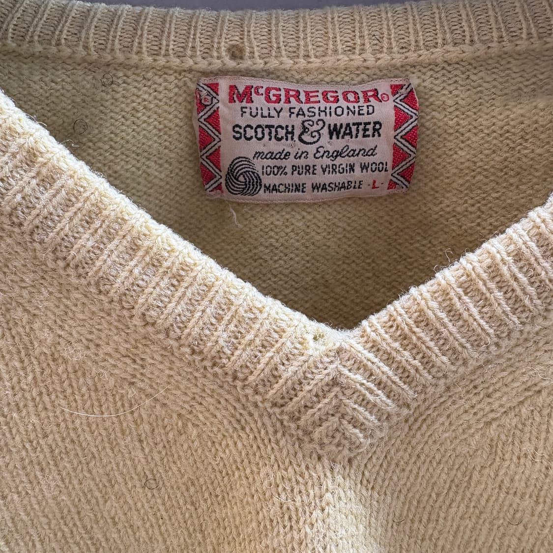 60‘s 맥그리거 스웨터 상품이미지3