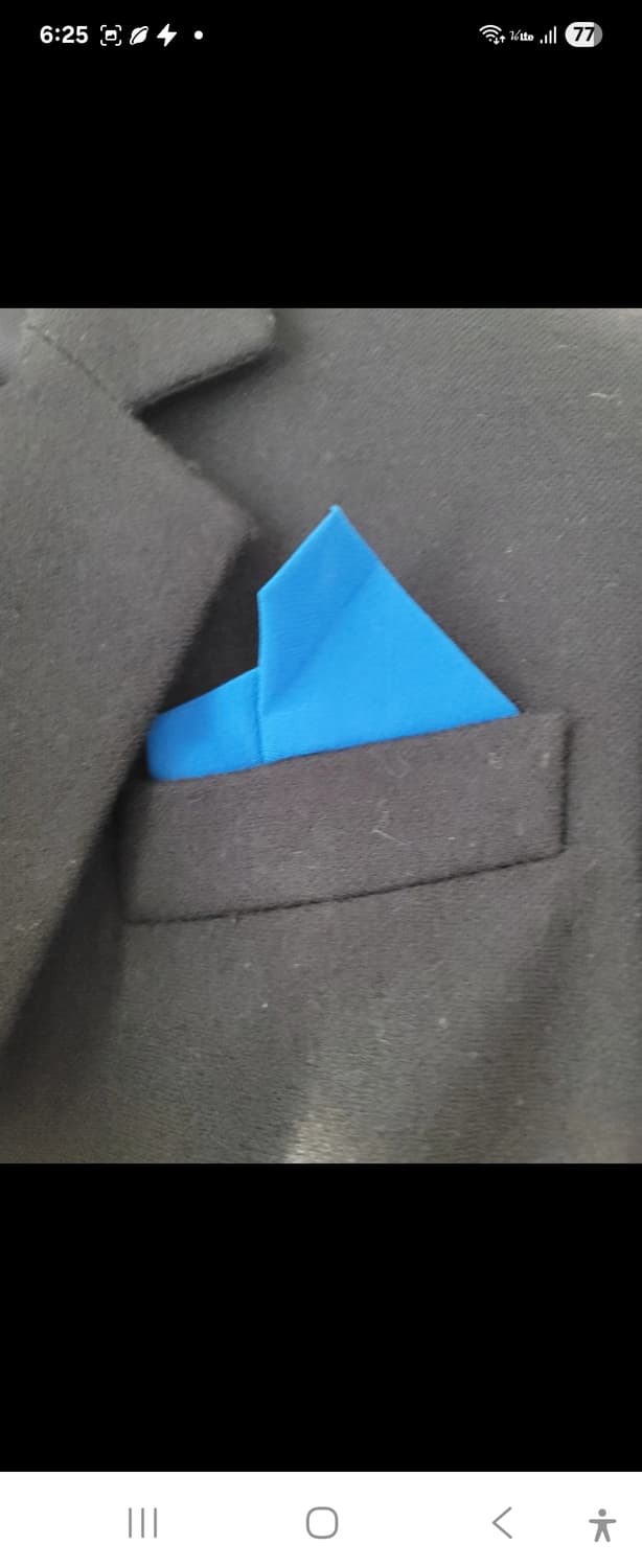 명품 구찌 정품 블랙 울 가죽라인 실크포인트 자켓 38 상품이미지2