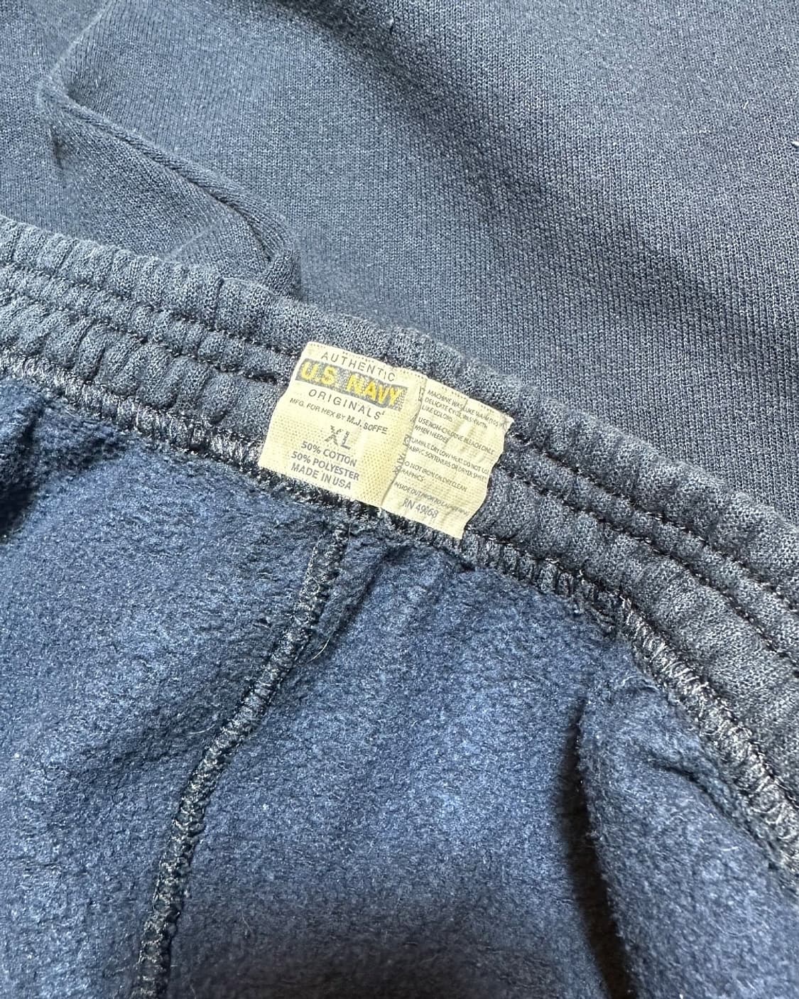 90s Us Navy 50/50 스웻 팬츠 made in usa 상품이미지7