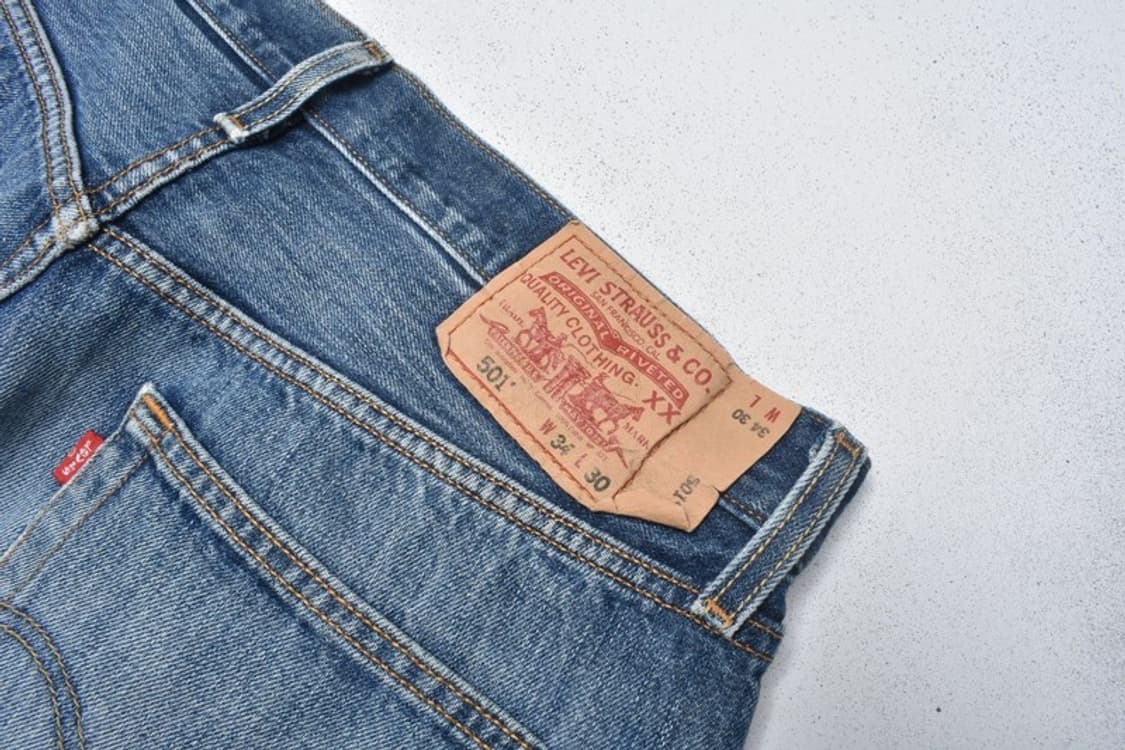 리바이스 501 데님 쇼츠 반바지 34 M0001 상품이미지9