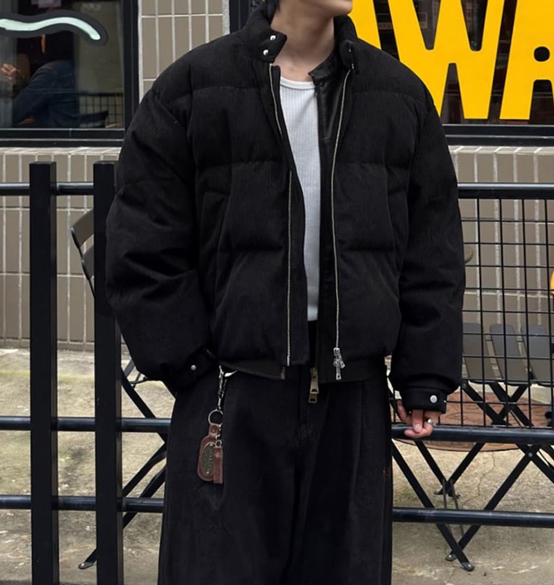 키뮤어 코듀로이 헤링턴 RDS 다운점퍼 상품이미지3