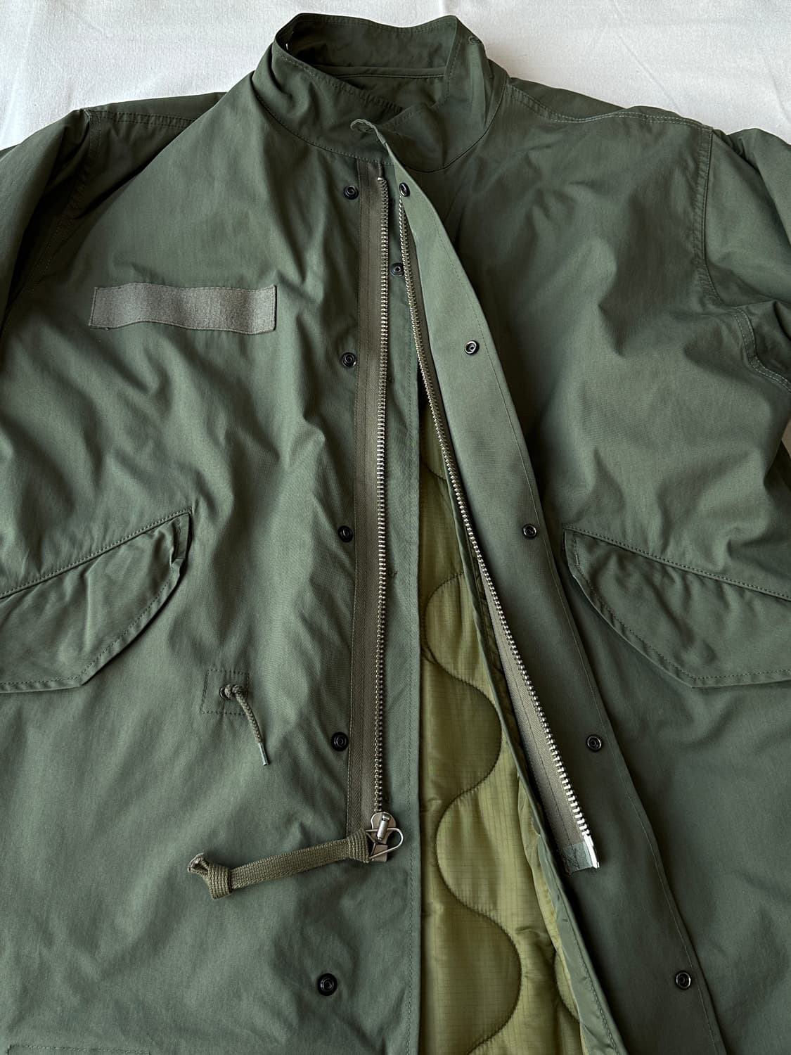 Gizemo 기제모 m65 피쉬테일 개파카 XS 상품이미지8