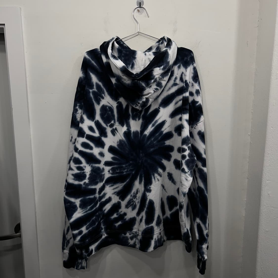 엑스사키 타이다이 물나염 오버핏 후드티 상품이미지5