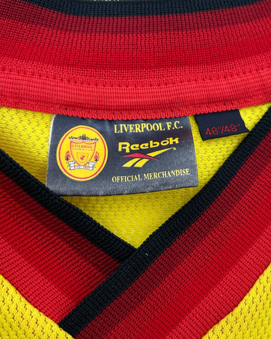 리복 97-98 리버풀 어웨이 리그킷 스티븐 제라드 데뷔 상품이미지8