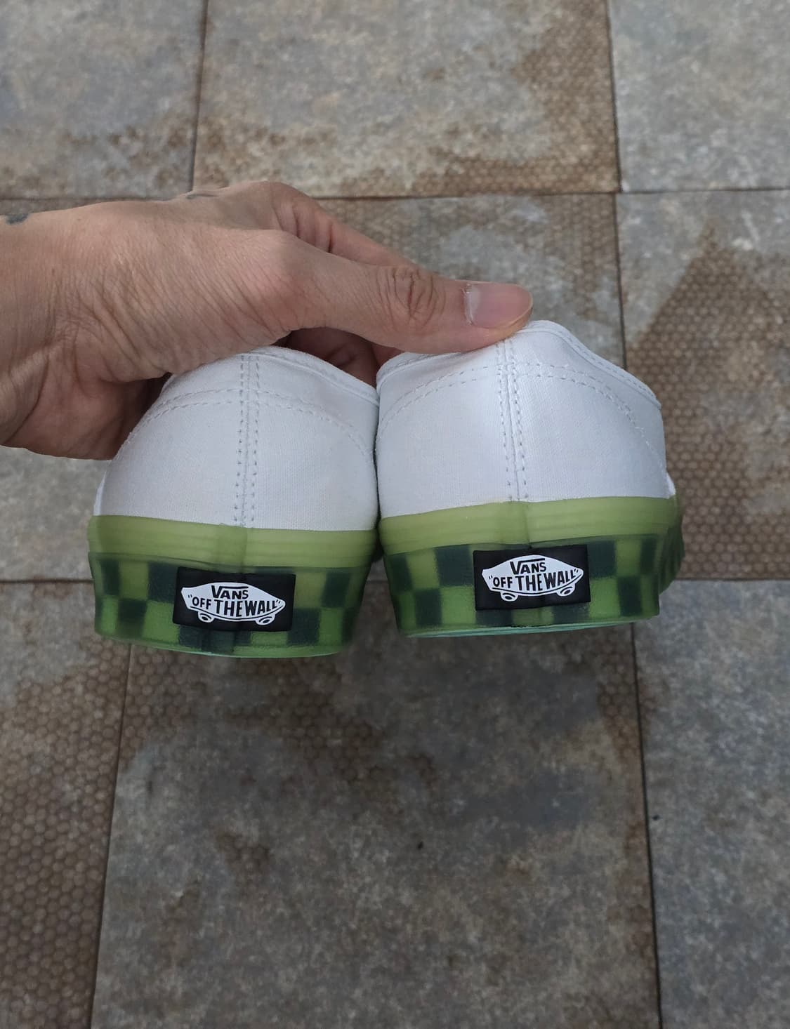 (265)반스 어센틱 트렌스루센트 그린  상품이미지8