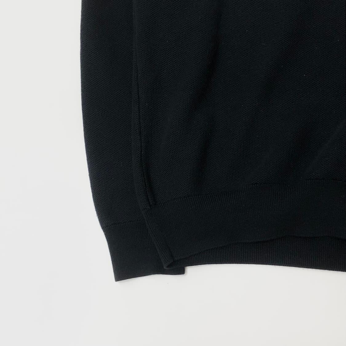 Polo 폴로 랄프로렌 블랙 반집업 니트  상품이미지4