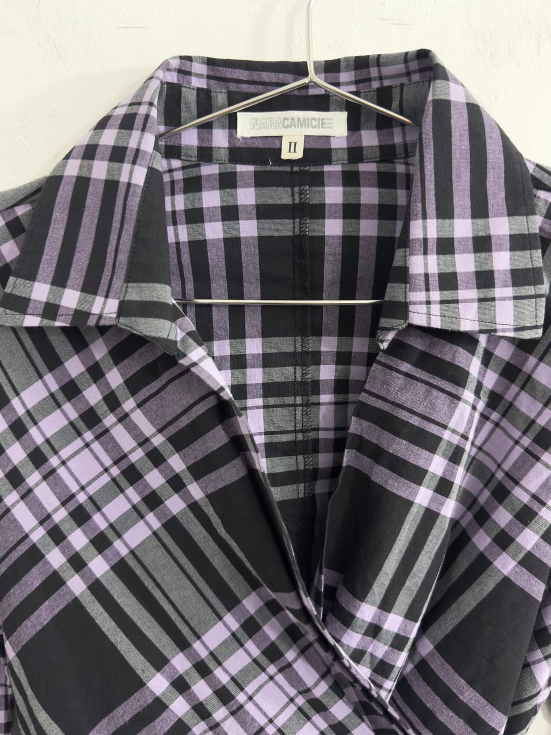 nara camicie check shirt  상품이미지5