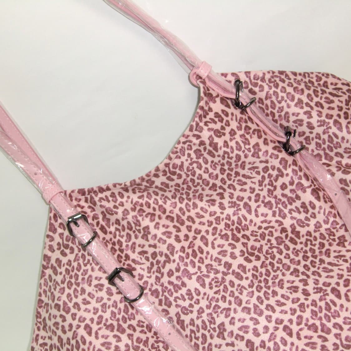 핑크 레오파드 숄더백 상품이미지2