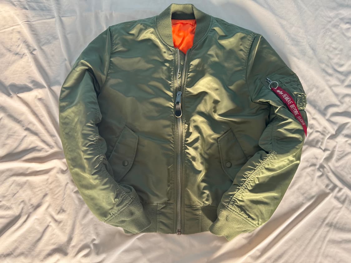 알파인더스트리 ma-1 세이지 그린 상품이미지2