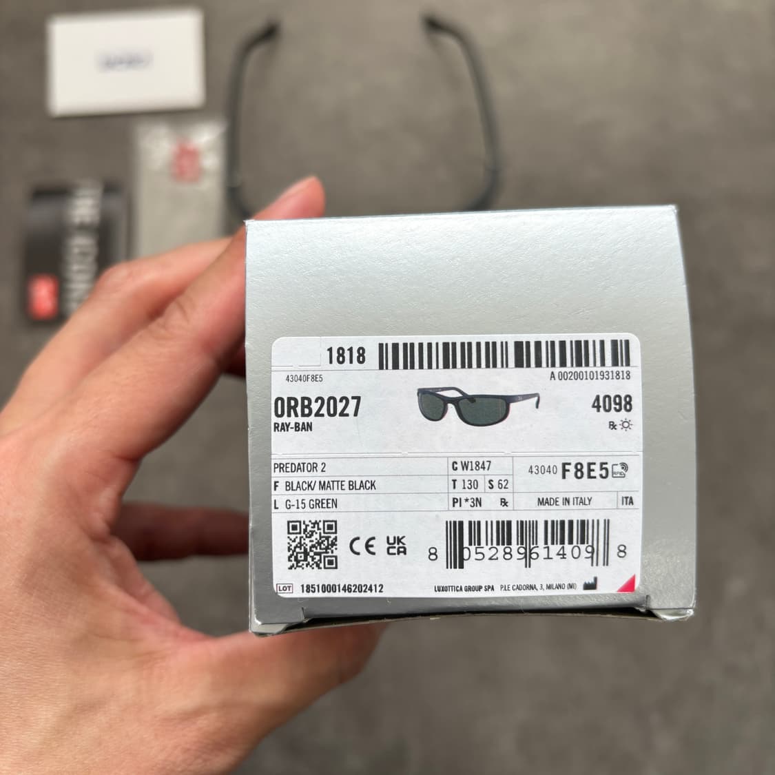 레이밴 RB2027 선글라스 상품이미지8