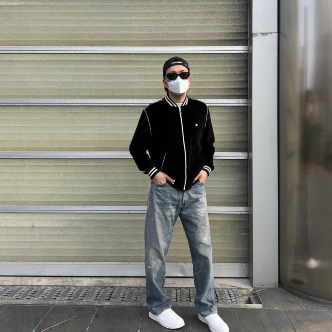 [S+급/XL] 셀린느 트리오페 벨벳 트랙 자켓 집업 상품이미지7