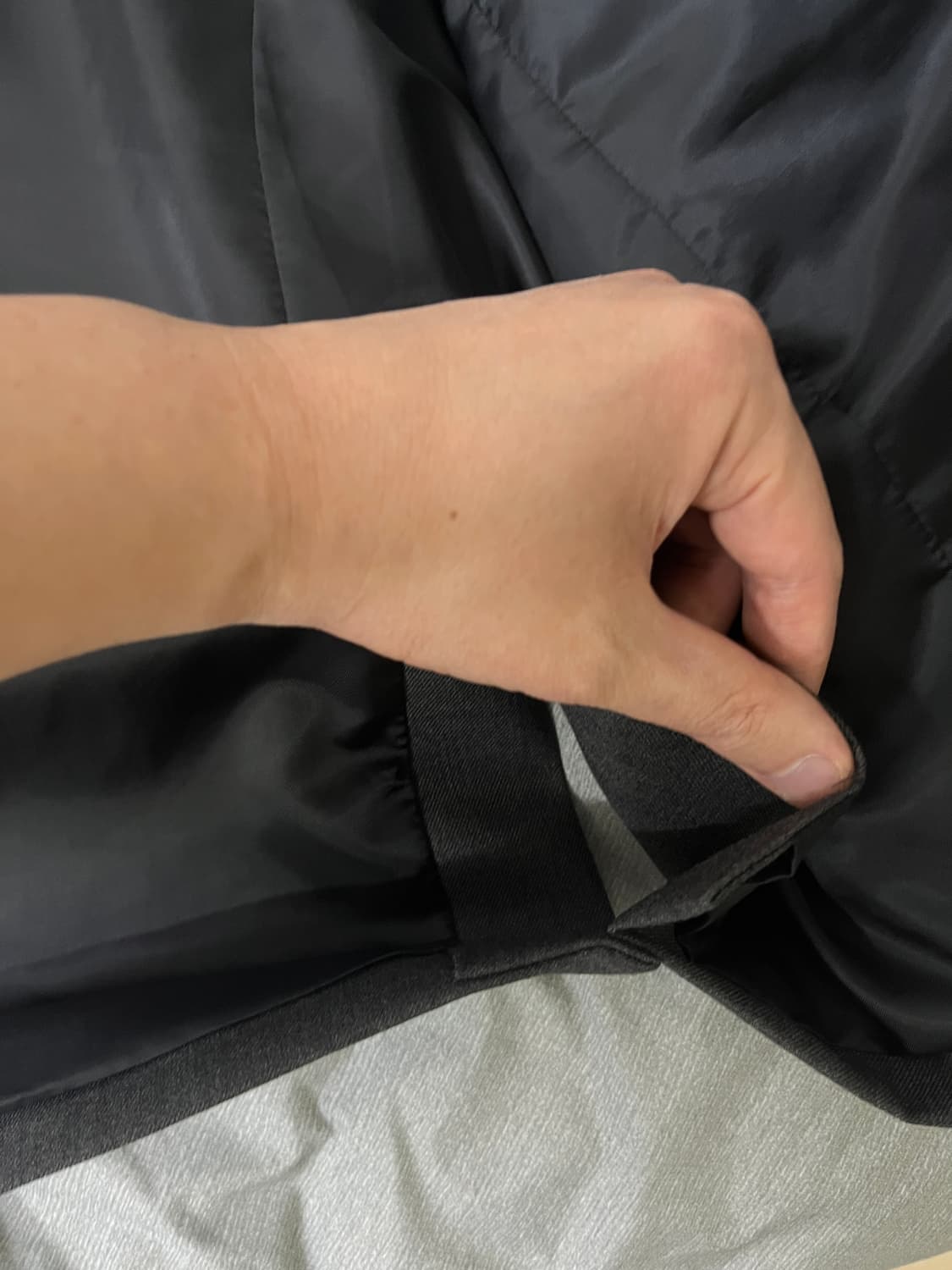 (새제품) 인사일런스 오버사이즈 울 블레이저 / 다크그레이 / L 상품이미지7