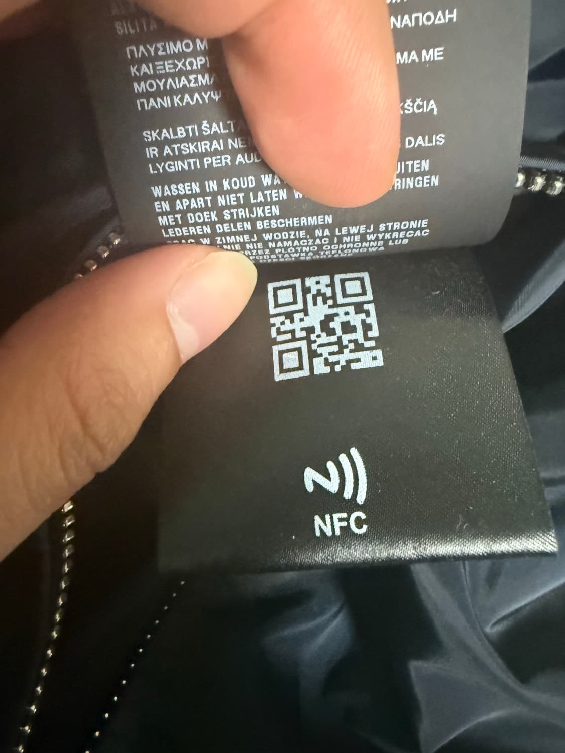 프라다 리버시블 블루종 50 초민트급  신상 영수증포함  상품이미지6