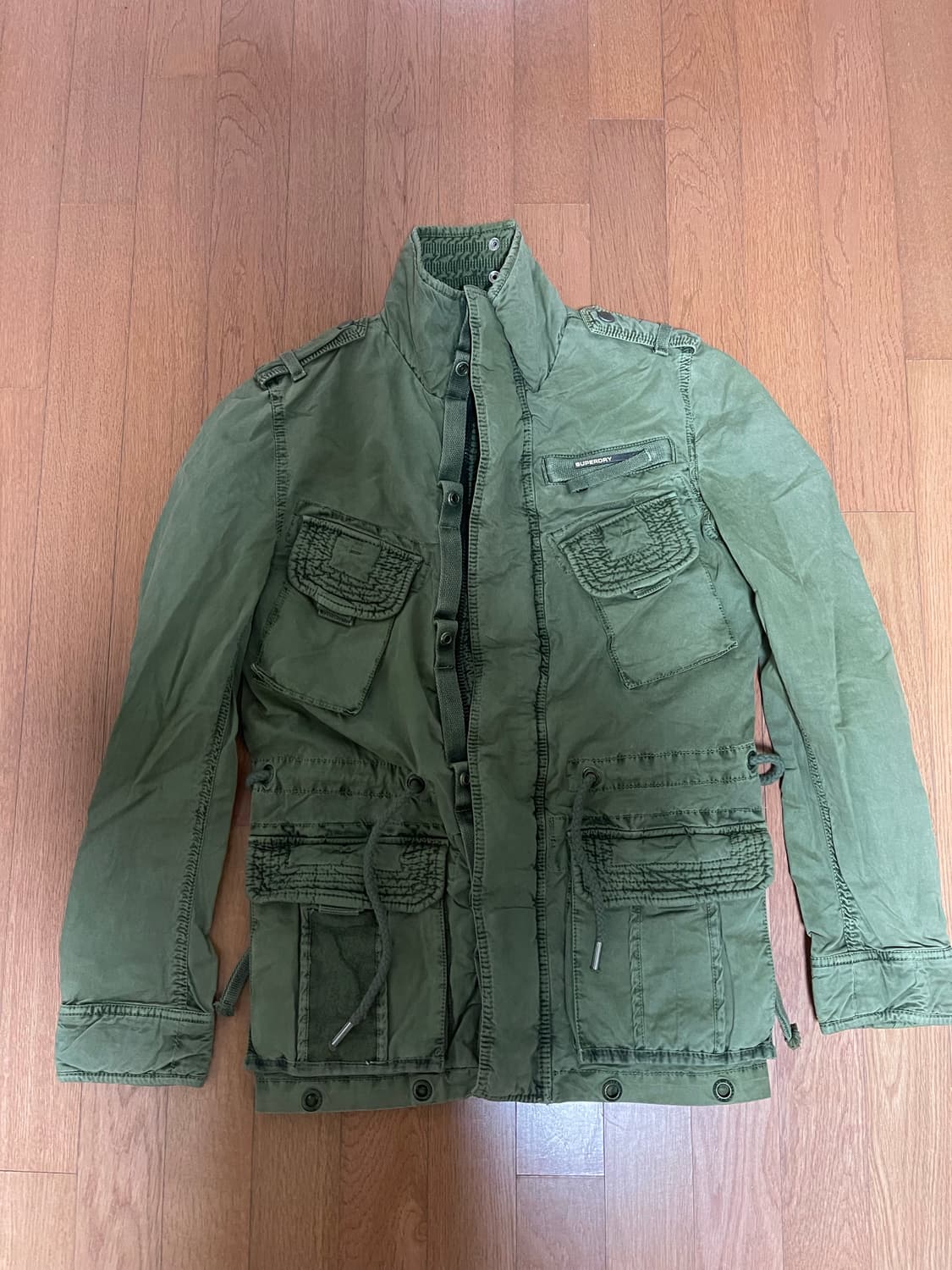 Superdry Limited Edition 밀리터리 플래그 자켓 S 상품이미지3