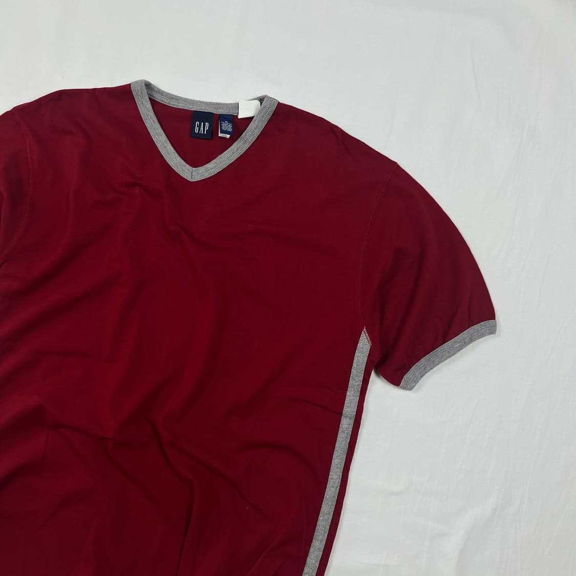 90‘s 갭 gap 반팔 링거티셔츠 상품이미지3