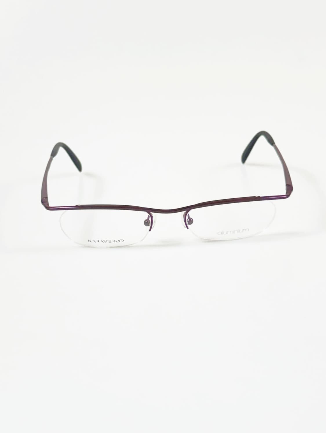 KARAVERSO 바이올렛 하프림 스퀘어 빈티지 안경 상품이미지2
