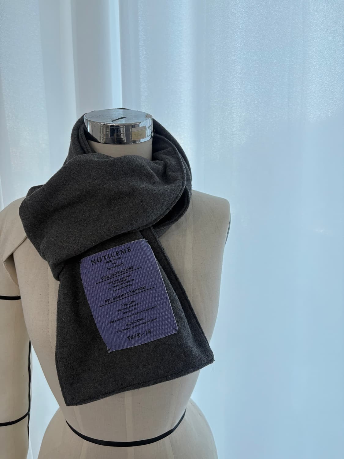 100%울 목도리 상품이미지1