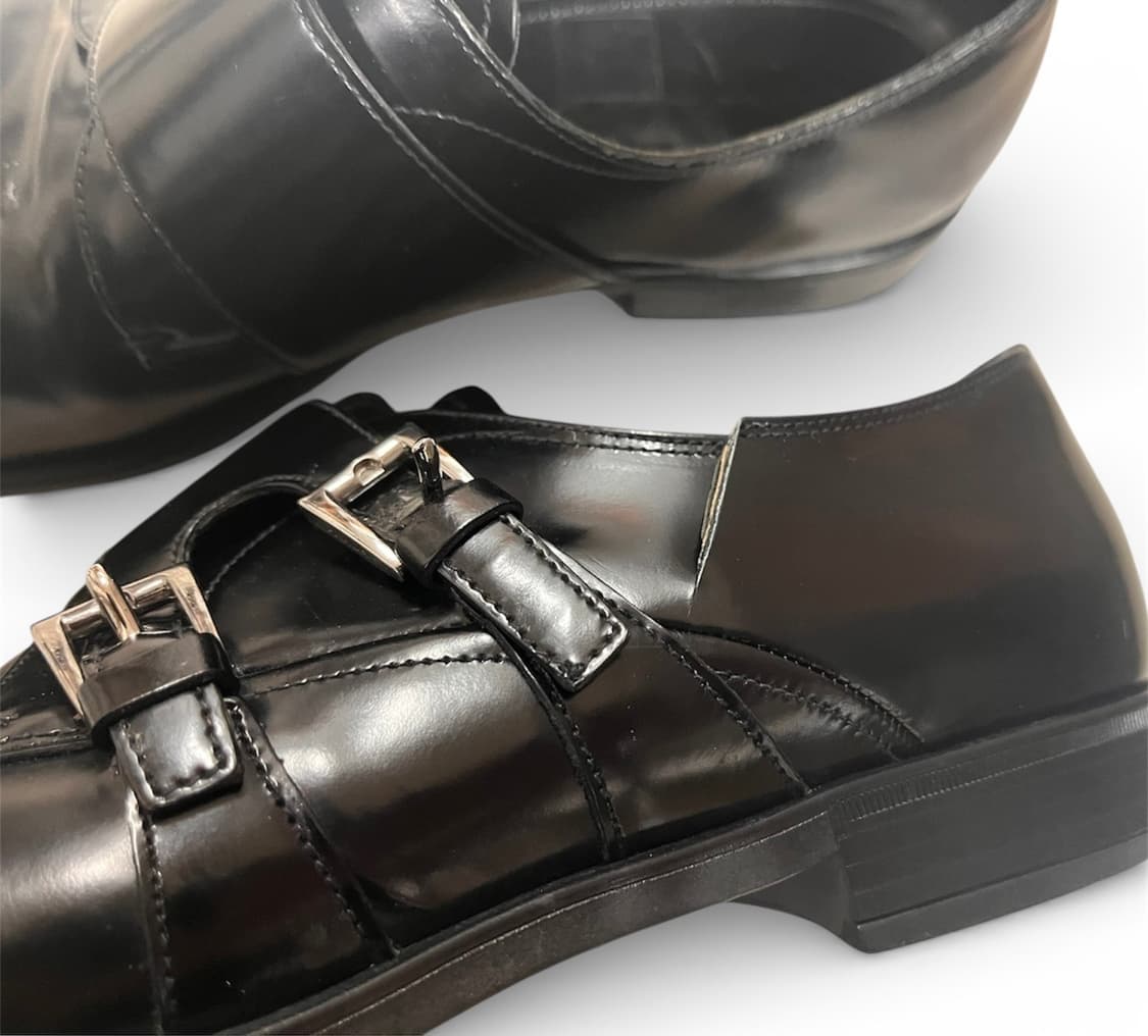 [275] 프라다 더블 몽크 스트랩 더비 슈즈 상품이미지3