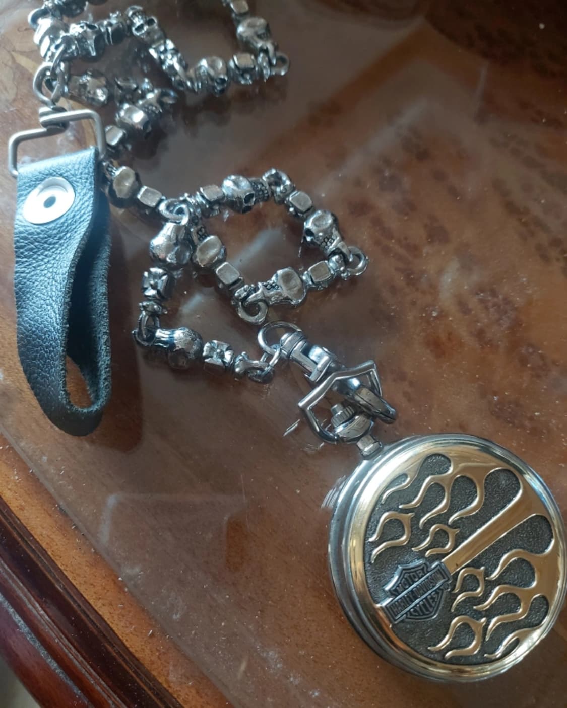 할리데이비슨 체인 시계 상품이미지2