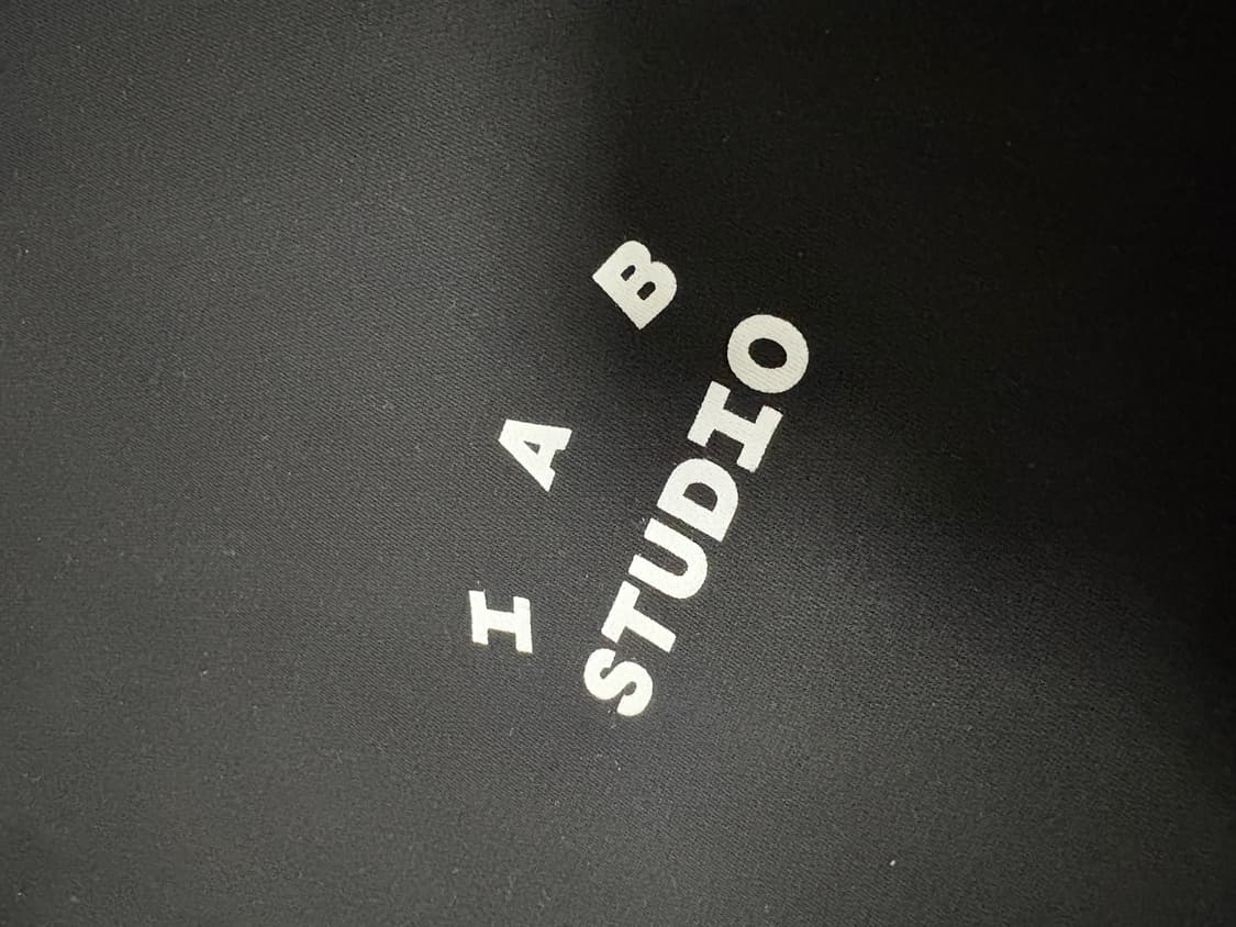 아이앱 스튜디오 후드티 검은색 (XL) 판매합니다. 상품이미지1