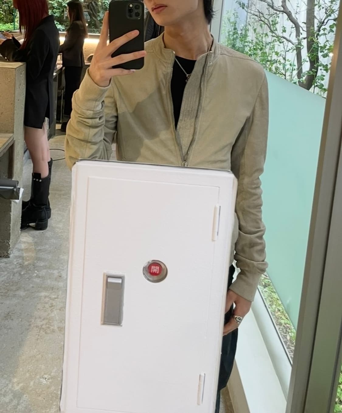 릭오웬스 오마르 아카이브 램스킨 레더자켓 상품이미지7