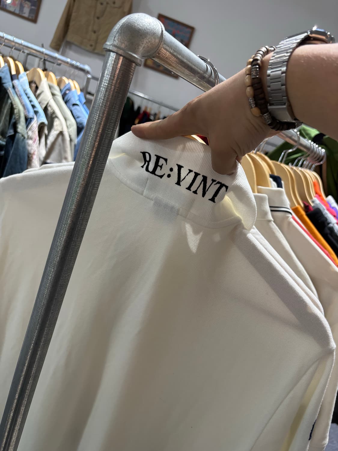 폴로 빅포니 revint 커스텀 카라 반팔티 상품이미지9