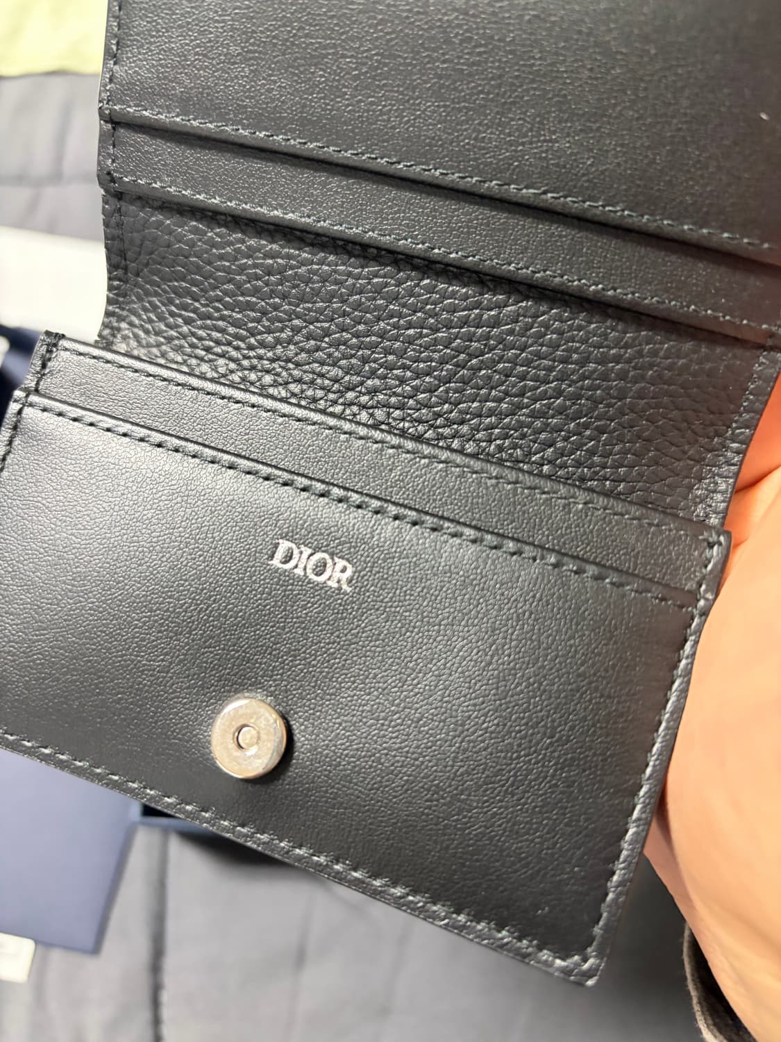 디올 새들 비즈니스 카드지갑 상품이미지4