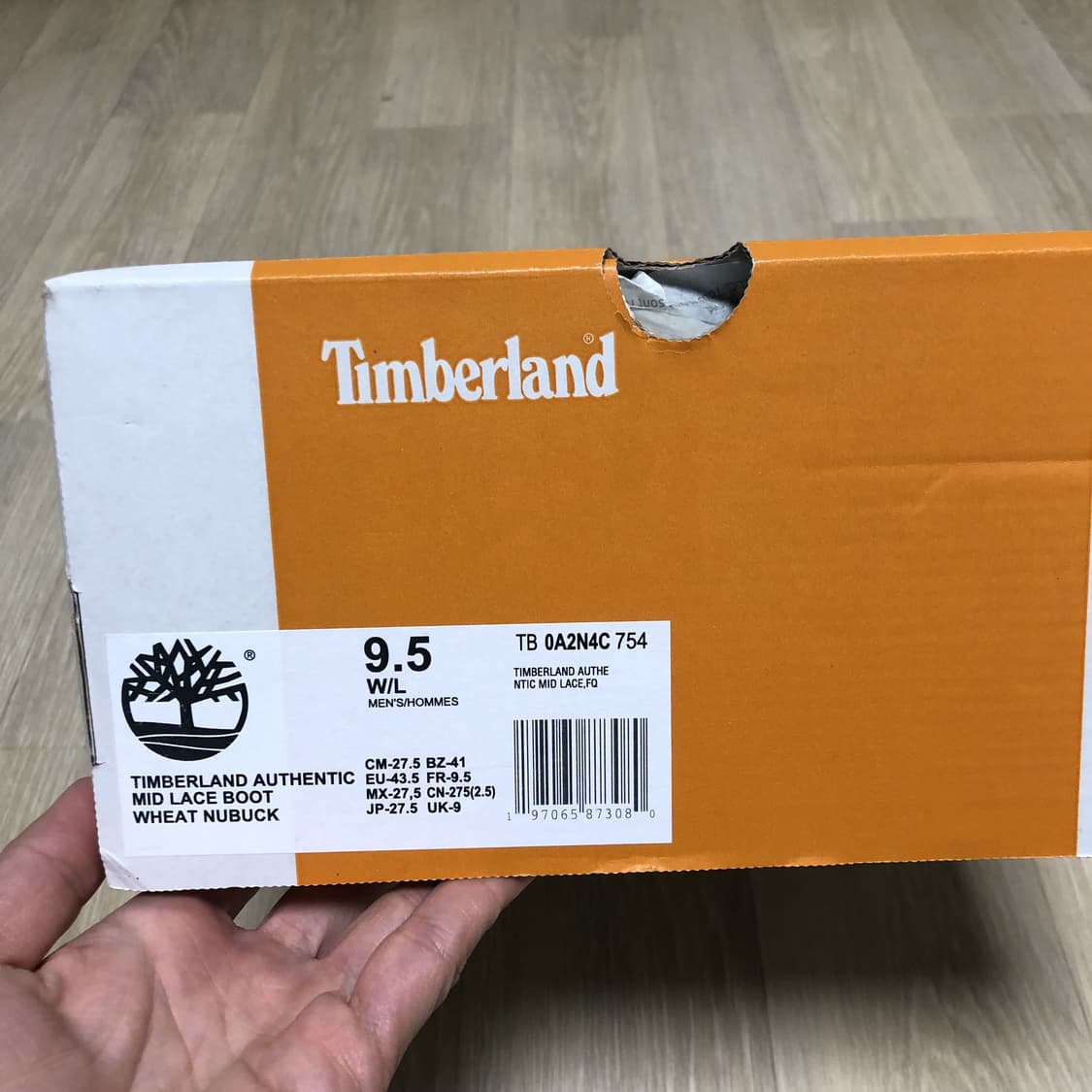 (275) 새상품 팀버랜드 Timberland 7-아이 러그 부츠 위트  상품이미지2