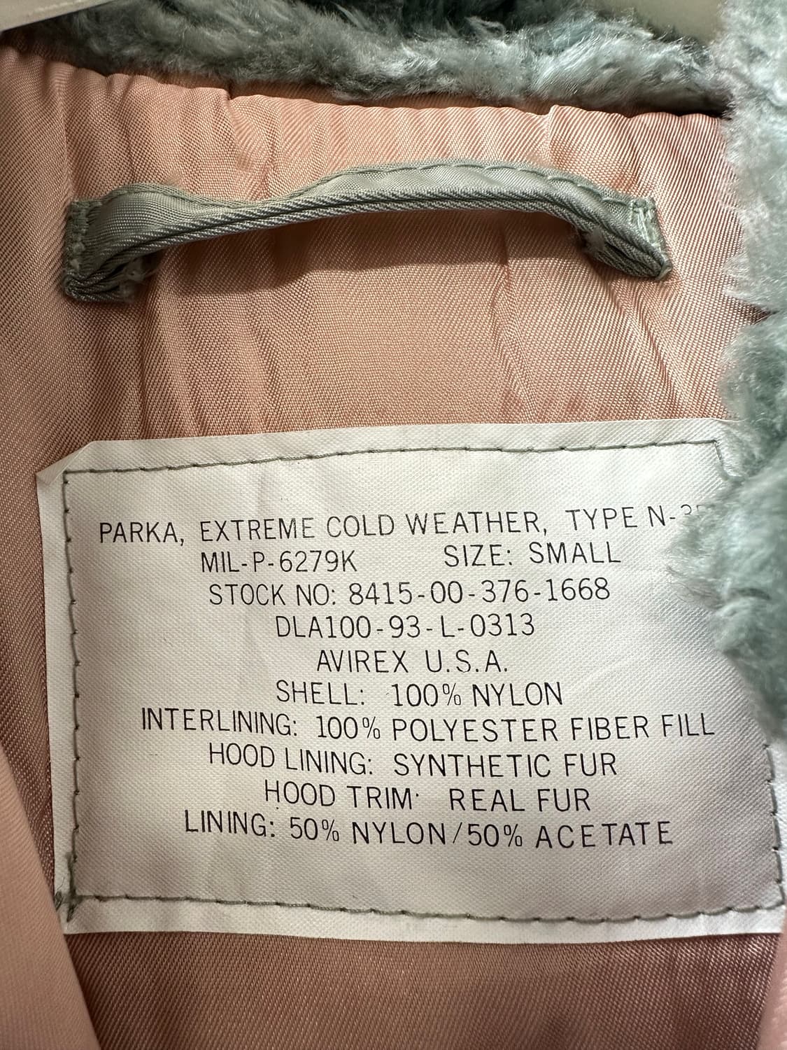 AVIREX U.S.A N-3B ExtremeColdWeather파카 상품이미지3