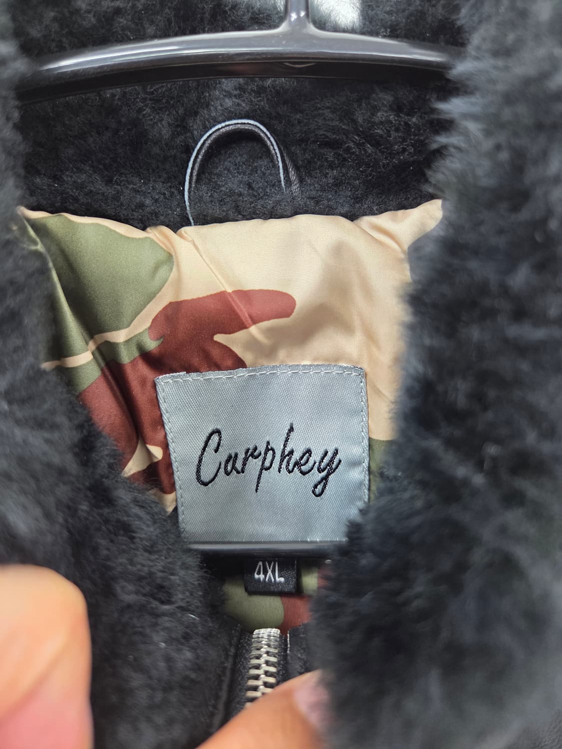 4XL 일본  Curphey MMJ X BAPE 양가죽 다운 자켓 상품이미지2