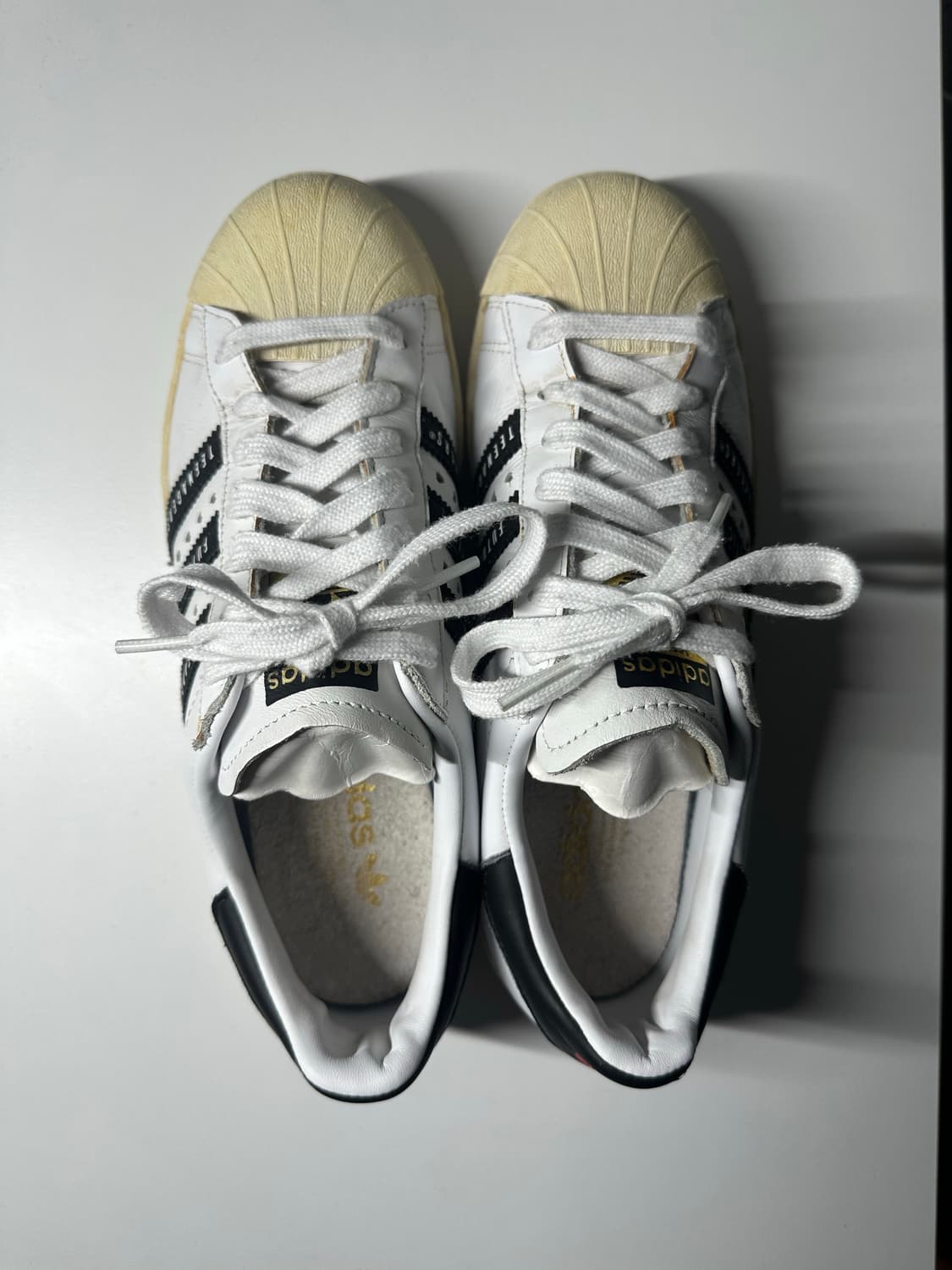 아디다스x휴먼메이드 슈퍼스타 화이트블랙 상품이미지2