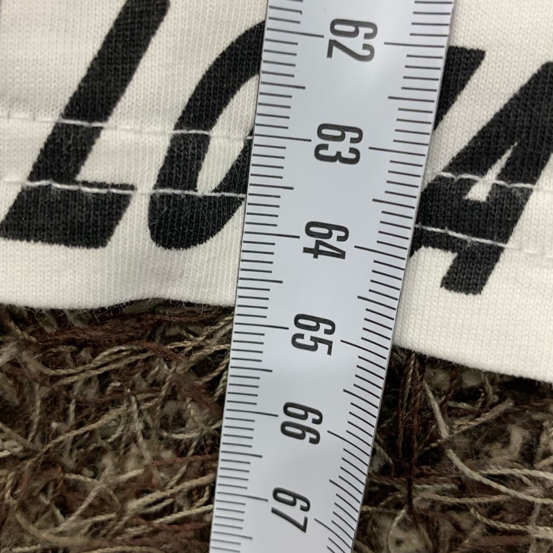 48 마크앤로나 해골 패턴 브이넥 반팔 티셔츠 상품이미지7