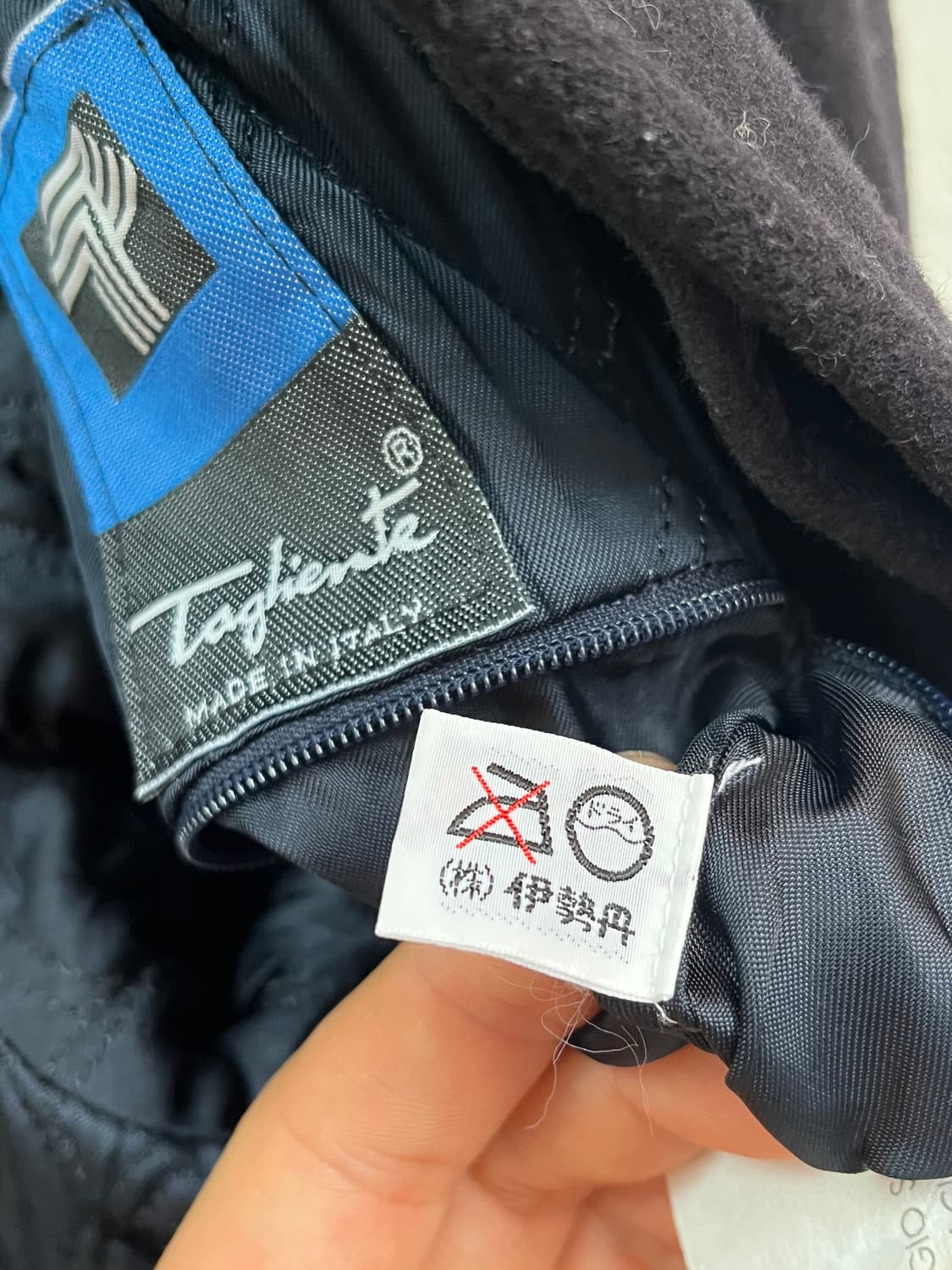 Taglinte Italy 울 혼방 네이비 싱글 코트 52 상품이미지9