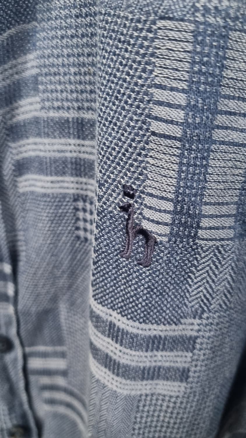 헤지스 패치워크 스타일 여름셔츠 110 상태최상 상품이미지2