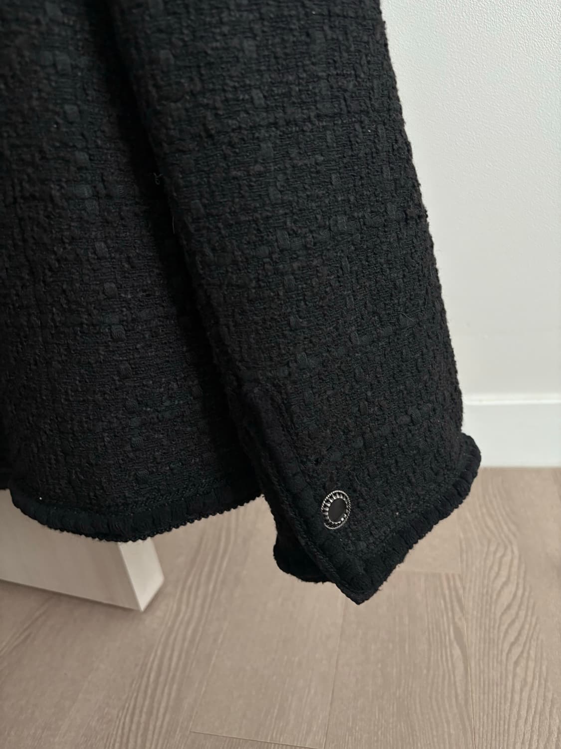 black tweed jacket- Classic Minimal Fit  상품이미지4