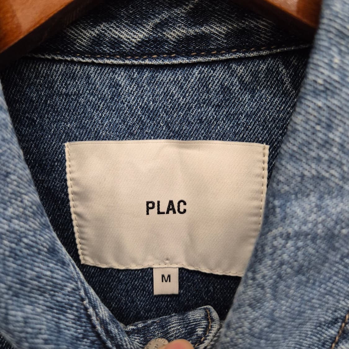 PLAC 데님 셔츠 M 상품이미지3