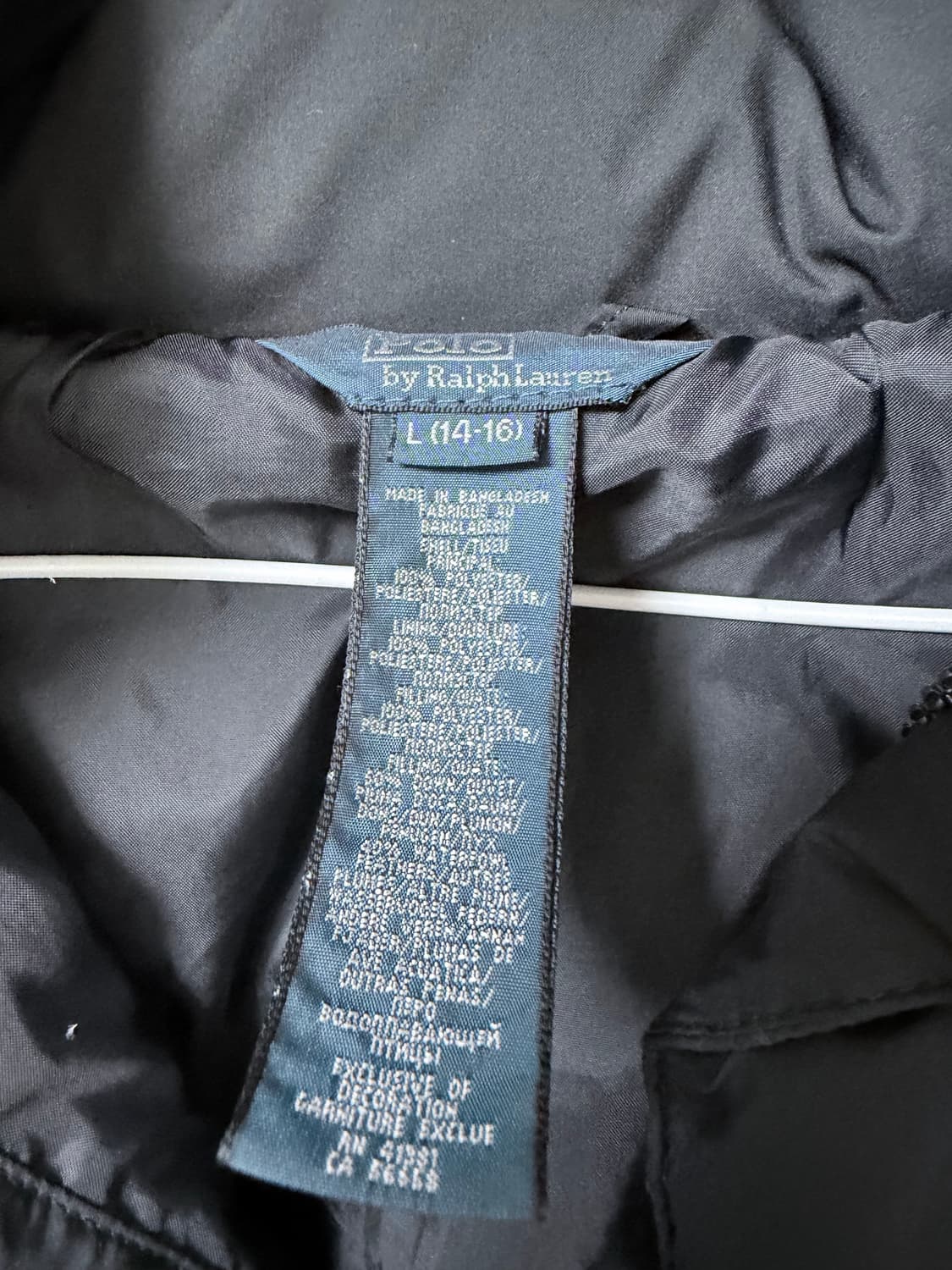 폴로패딩 사이즈L 상품이미지3