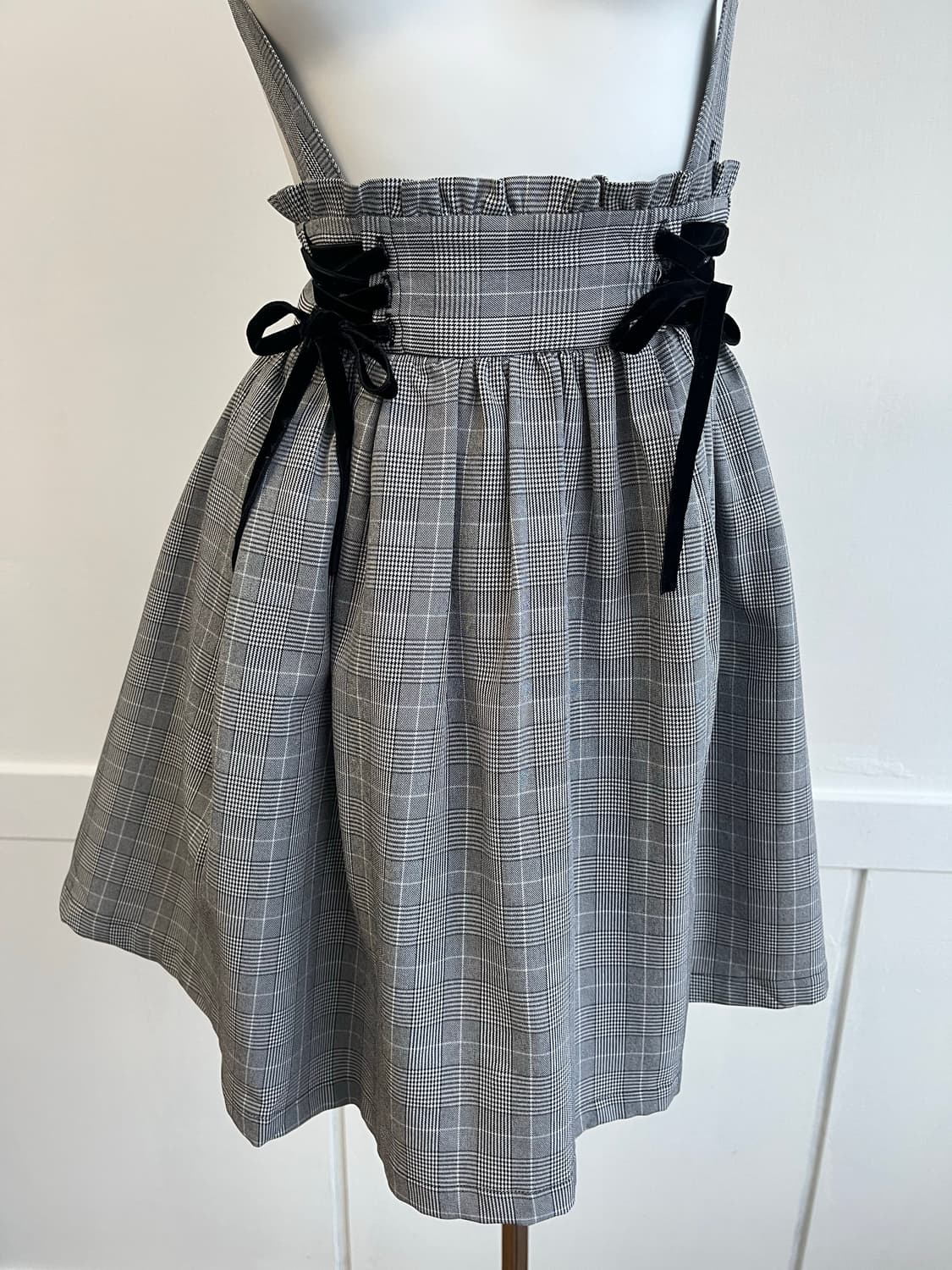 Ank Rouge 앙크루즈 코르셋 멜빵 스커트 상품이미지2