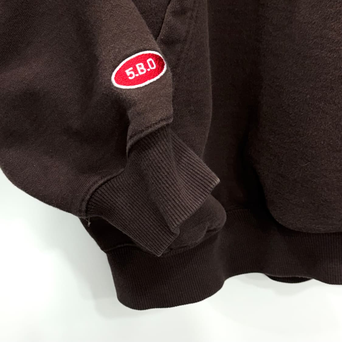 OiOi 브라운 오리지날 후드티 L 상품이미지2