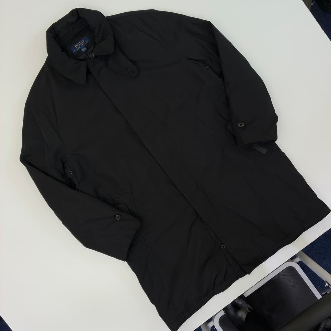 Polo   폴로 랄프로렌 블랙 커뮤터 누빔 코트  상품이미지2