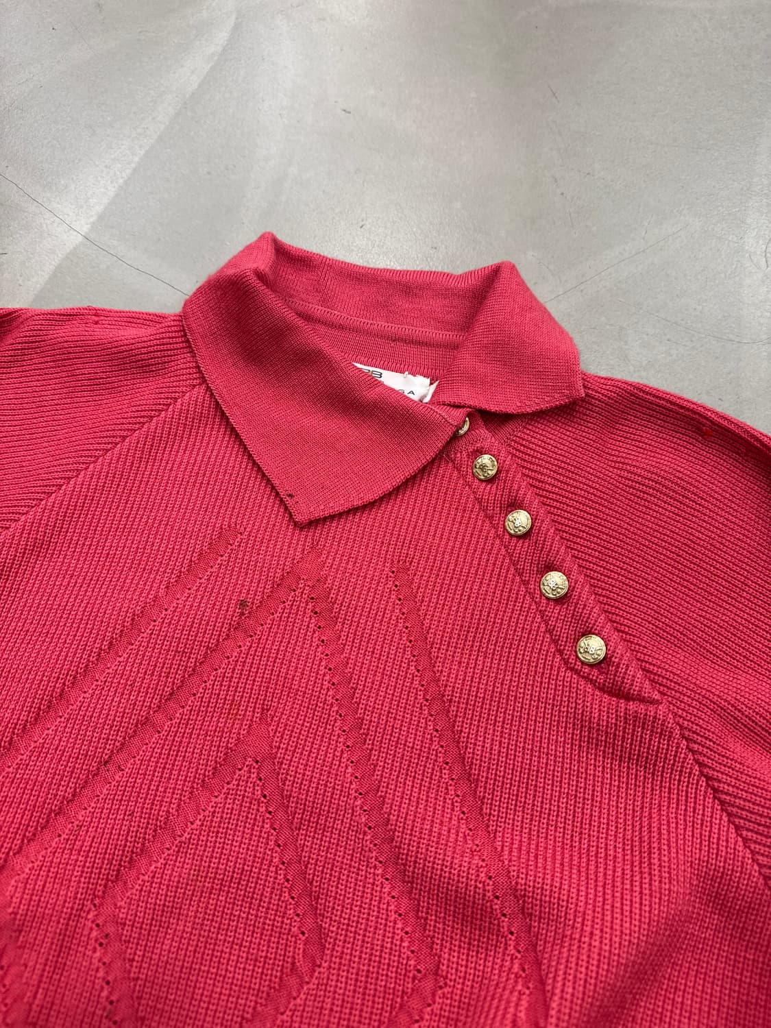 발렌시아가 언발란스 카라 니트 M 상품이미지2