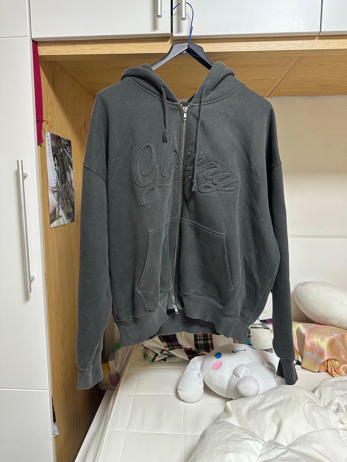 글로니 조던 후드집업 차콜 피그먼트 상품이미지1