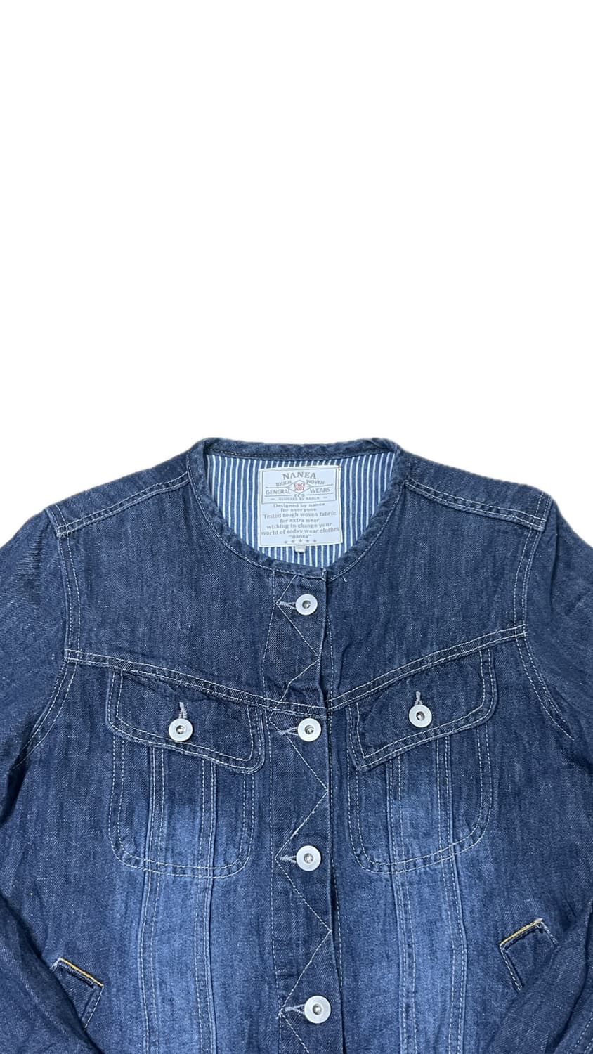 Nanea 노카라 데님 자켓 상품이미지8