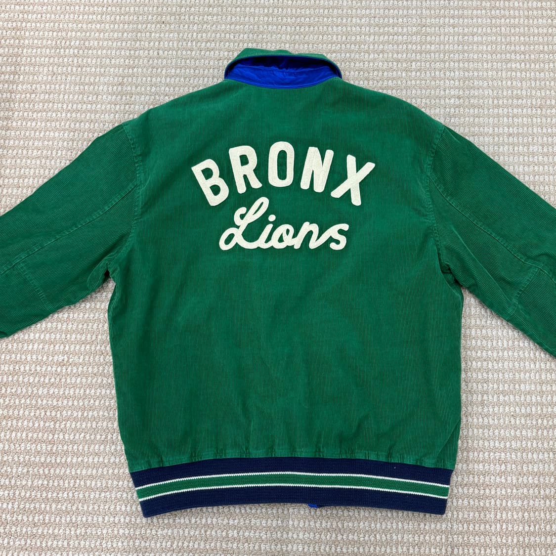 폴로 랄프로렌 리버시블 레터맨 재킷-멀티컬러 상품이미지5