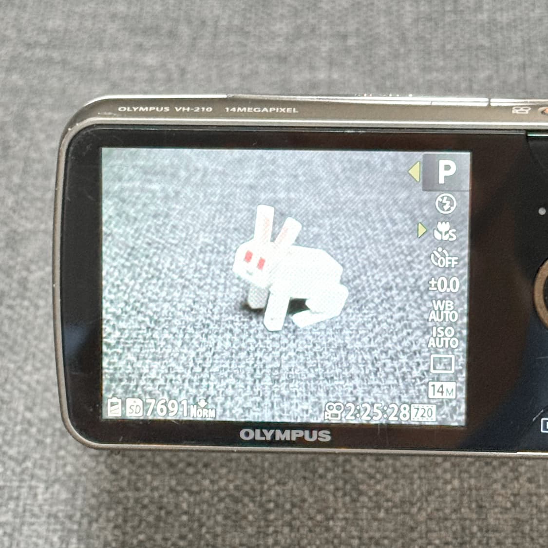 올림푸스 VH-210 화이트 빈티지디카 상품이미지6